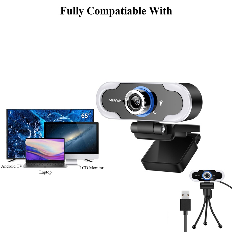 Webcam 2k Có Micro Cảm Biến Cmos X2 Cho Máy Tính | BigBuy360 - bigbuy360.vn