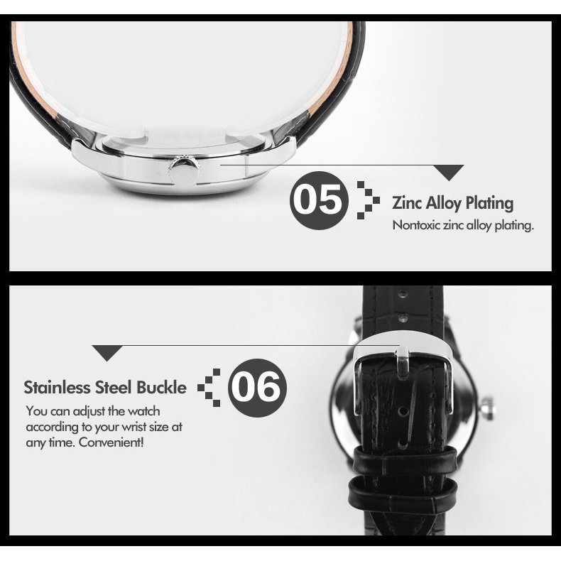 Đồng hồ nam SKMEI chính hãng dây da thời trang đẳng cấp chống nước tốt SKM058-2 - Đồng Hồ SKMEI Việt Nam | BigBuy360 - bigbuy360.vn