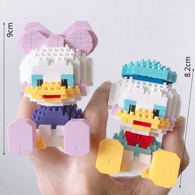 Đồ chơi Lắp ghép Mini xếp hình nhân vật hoạt hình dễ dương cho các bé Toy kids kingdom,bộ lắp ghép Mini cho bé từ 6 tuổi