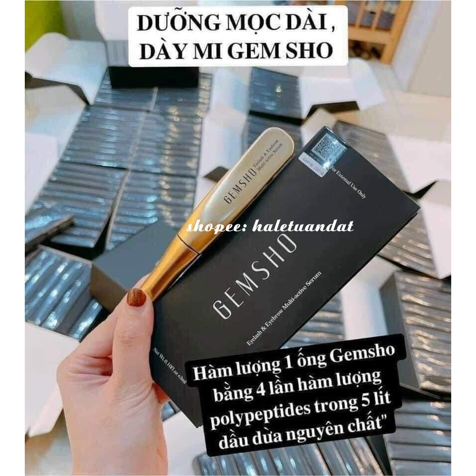 [ COSFS12 - Giảm 30K đơn 250K ] Tinh chất dưỡng mọc mi GEMSHO | BigBuy360 - bigbuy360.vn