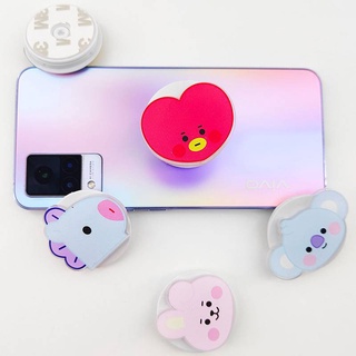 Giá Đỡ Chống Lưng Iphone Kpop BTS BT21 CHIMMY COOKY KOYA MANG RJ SHOOKY TATA