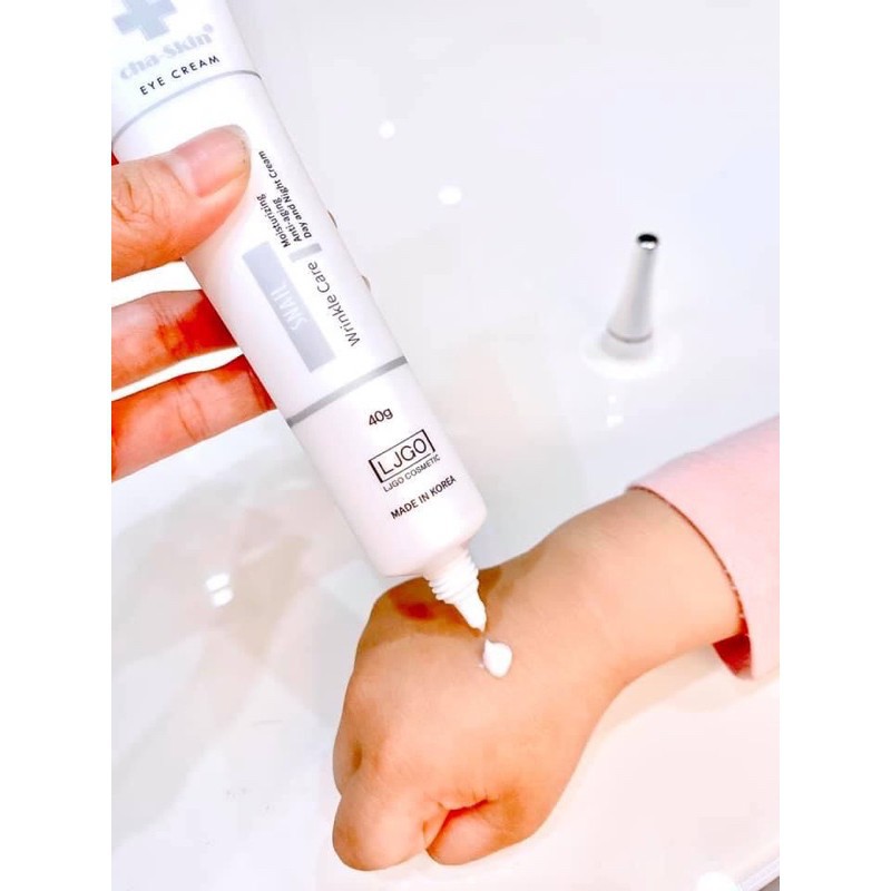 Kem mắt LJGO Cha Skin Eye Cream - Hàn Quốc