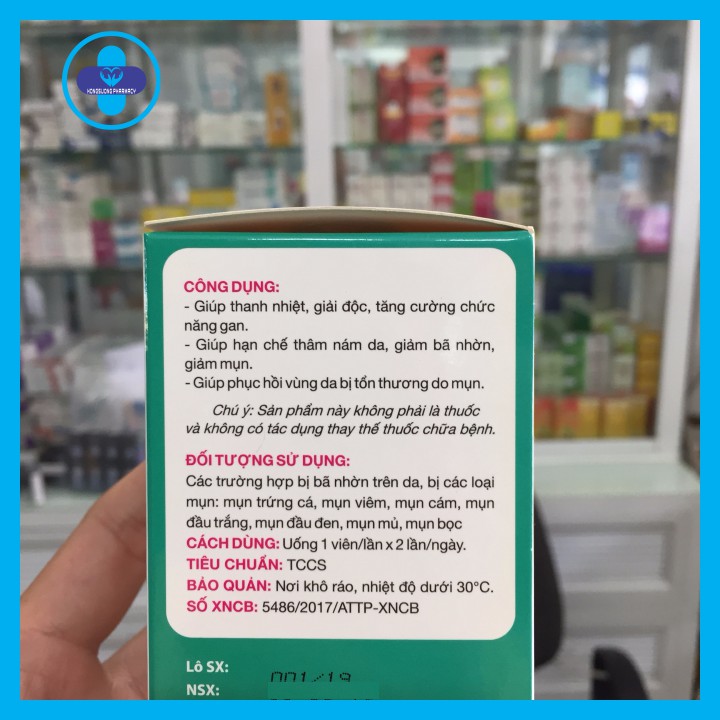 Viên uống Esunvy - Giảm mụn trứng cá giảm vết thâm | BigBuy360 - bigbuy360.vn