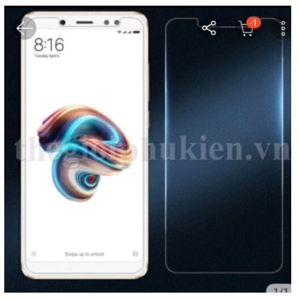 [Bán Giá Gốc] Kính cường lực 9H xiaomi redmi note 5 pro