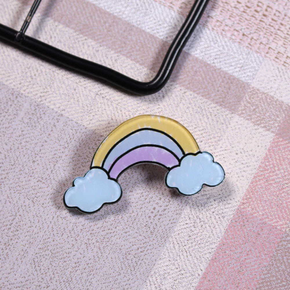 Trâm cài áo họa tiết thỏ và gấu hoạt hình dễ thương dành cho nam và nữ