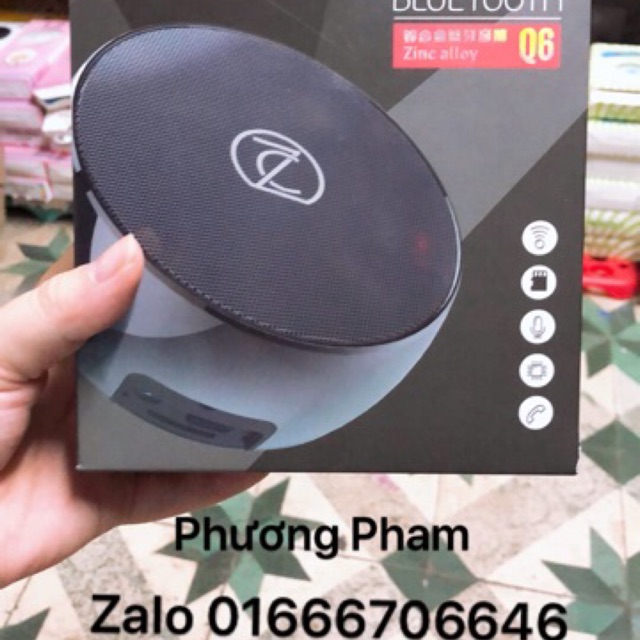 _Loa Bluetooth mini siêu nhỏ Q6 ( BH 6 Tháng )