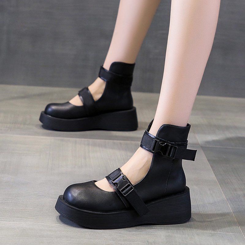 Giày Boot Thiết Kế Mới Đế Dày Kiểu Dáng Đơn Giản Thời Trang Dành Cho Mùa Xuân Hè