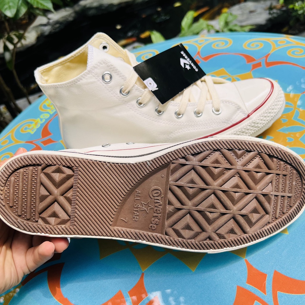 Giầy Thể Thao CONVERSE Trắng Nam NữCao Cổ Sneaker CV 1970s Cao Cấp