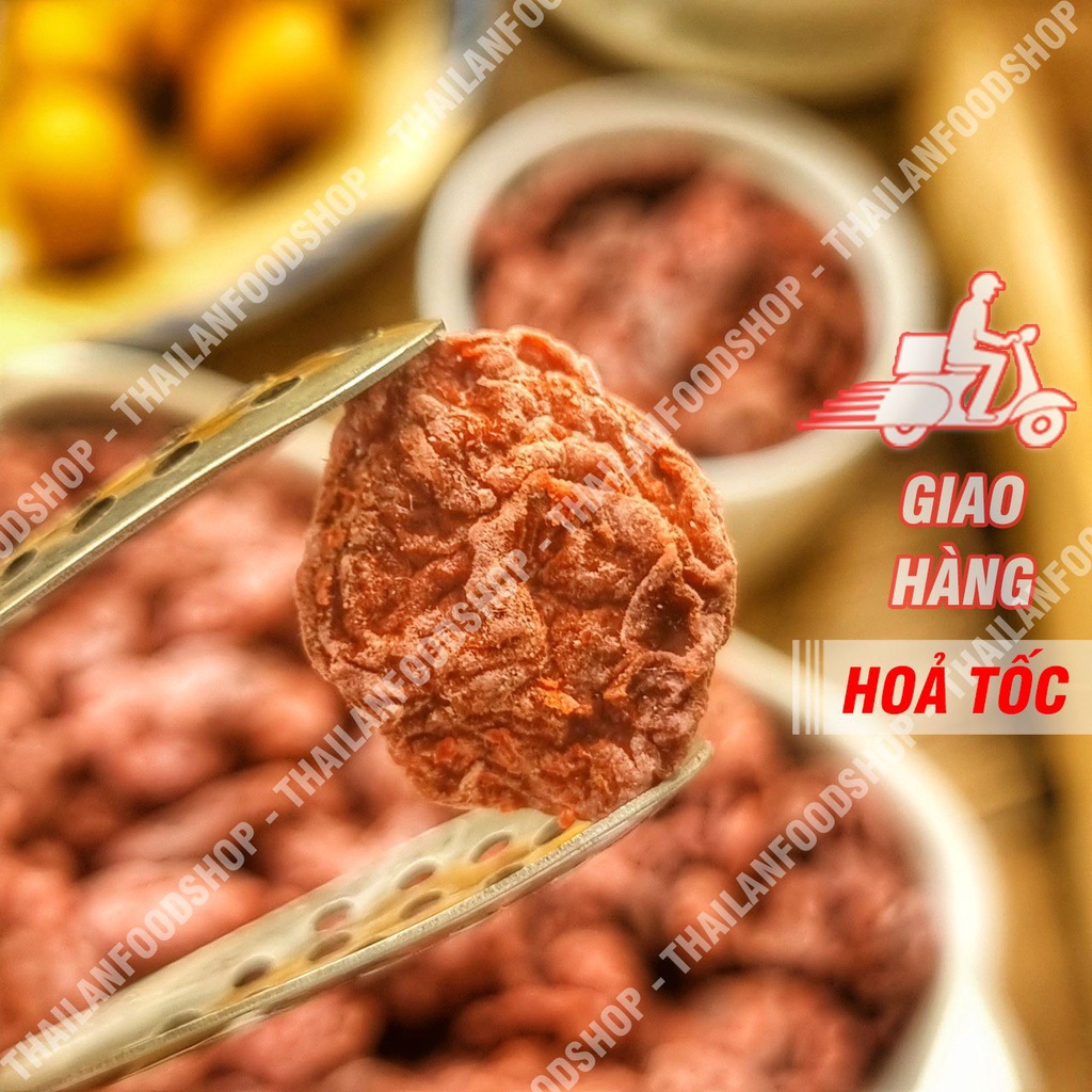 Xí Muội Oliu Đỏ Chua Ngọt ( Không Hạt ) - Lon 500gram