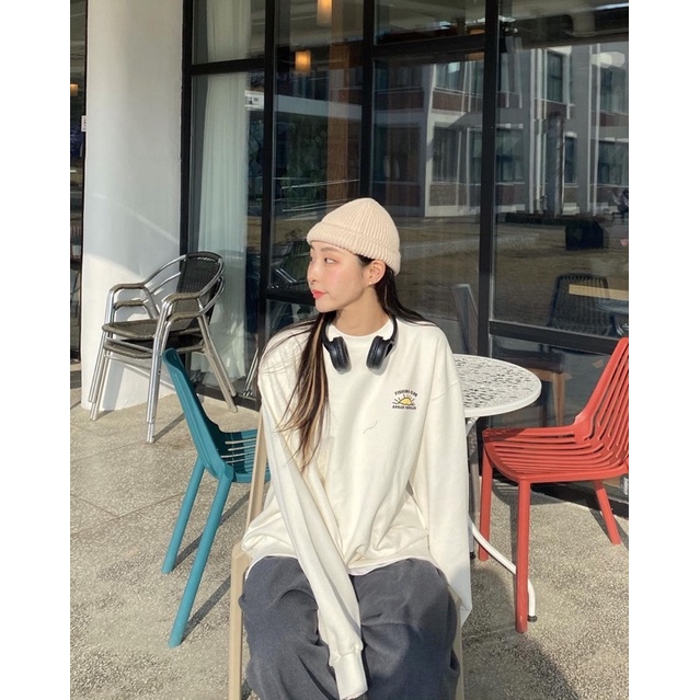 Áo Sweater màu Wash chính hãng TRAVEL