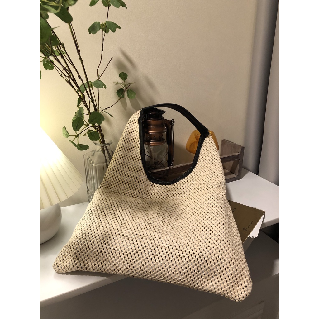 Túi Xách Đan Cói Thời Trang Mùa Hè Đi Biển Cho Nữ