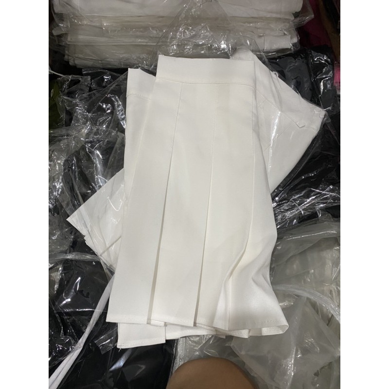 Chân váy tenis skirt lưng cao xếp li to vkv