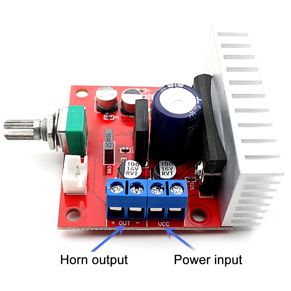 Bảng mạch khuếch đại âm thanh Ziqqucu TA7240AP DC9-18V / AC 7V-13V 15W