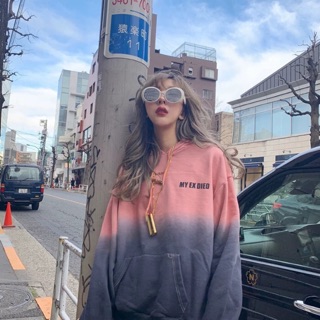 Áo hoodie loang kèm ảnh thật