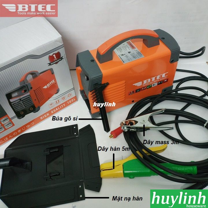 Máy hàn que điện tử Btec MMA-200A