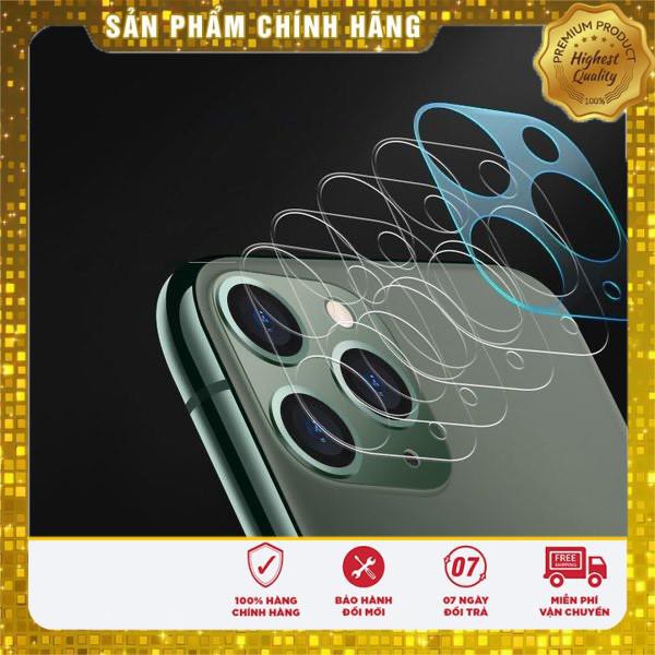 Kính cường lực phủ Sapphire Bảo vệ full cụm camera iPhone 11 , 11 Pro , 11 Pro Max, 12, 12 Mini, 12 Pro , 12 Pro Max.