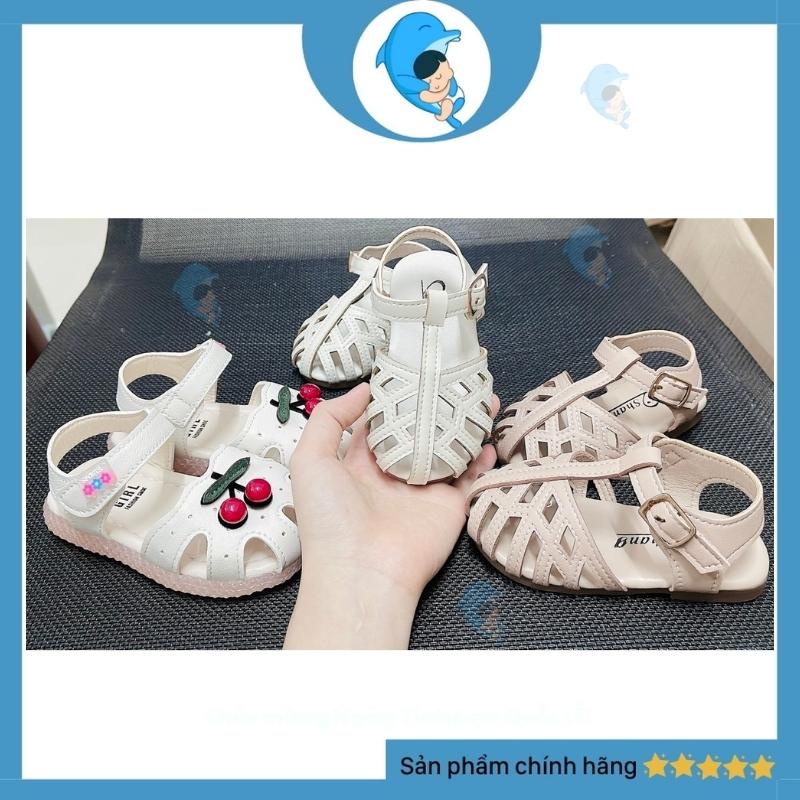 Giày tập đi cho bé gái, sandal lưới, dễ thương phù hợp cho mọi loại trang phục, có chống trượt
