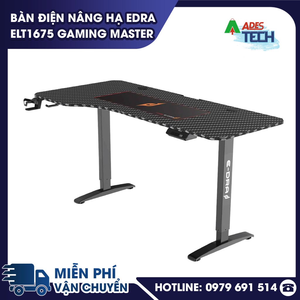 Bàn điện nâng hạ EDra ELT1675 Gaming Master - Bảo hành 12 tháng