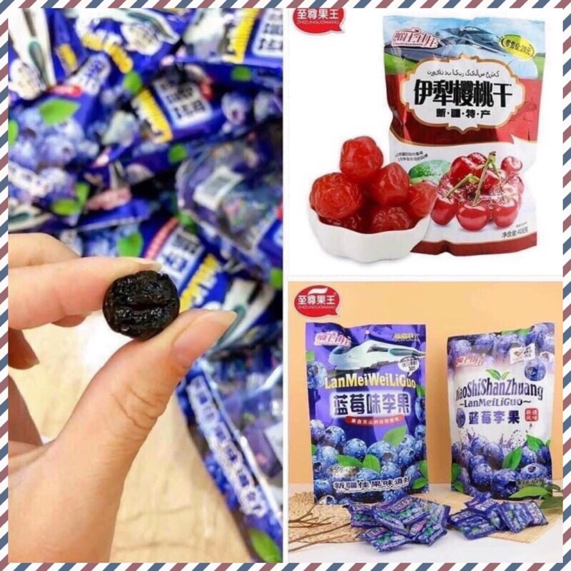 (Hàng sẵn ) 💥 Ô mai Việt Quất , 🍒Cherry gói lớn