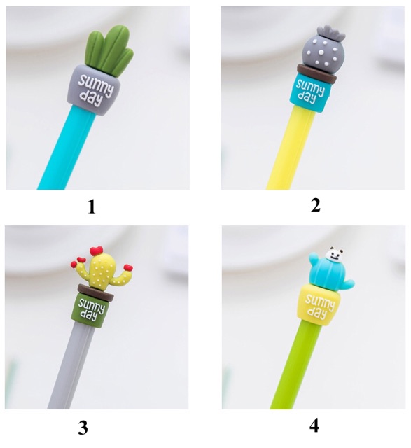 Bút bi nước cây xương rồng