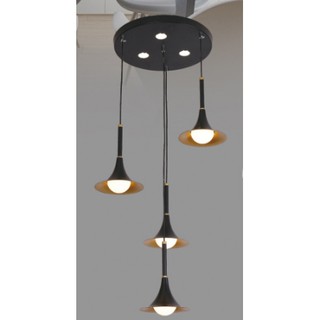 Đèn thả 4 cho nhà bếp, phong cách đơn giản giá rẻ 7 bóng led.