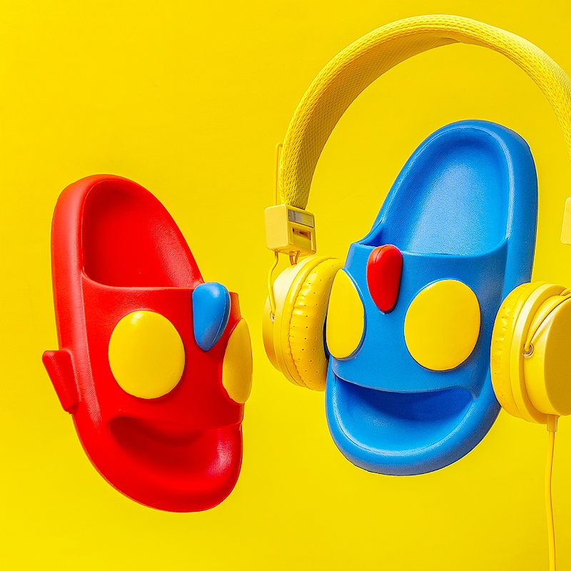 Dép đi trong nhà CHEERFUL MARIO EVA thoải mái thiết kế hoạt hình đáng yêu thời trang chất lượng cao cho trẻ em