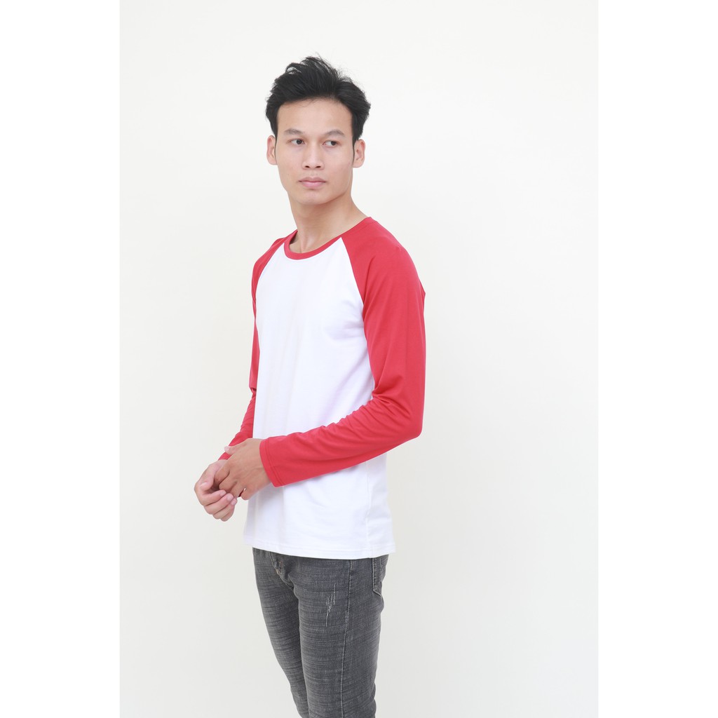 MAX_13 | Áo thun raglan tay dài COTTON 100% sẵn 26 màu - Daladno