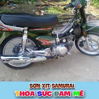 162 _ Sơn xit Samurai 162 màu xanh lá cây