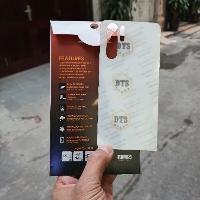 Miếng dán mặt lưng sau PPF Huawei P30 Pro