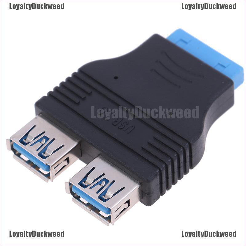 Bo mạch chủ chuyển 2 cổng USB 3.0 sang cổng 20 Pin