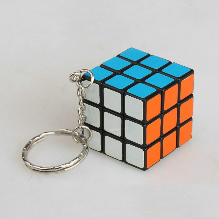 Móc Khoá Game Rubik Xoay Được