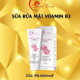 Sữa rửa mặt thanh trang