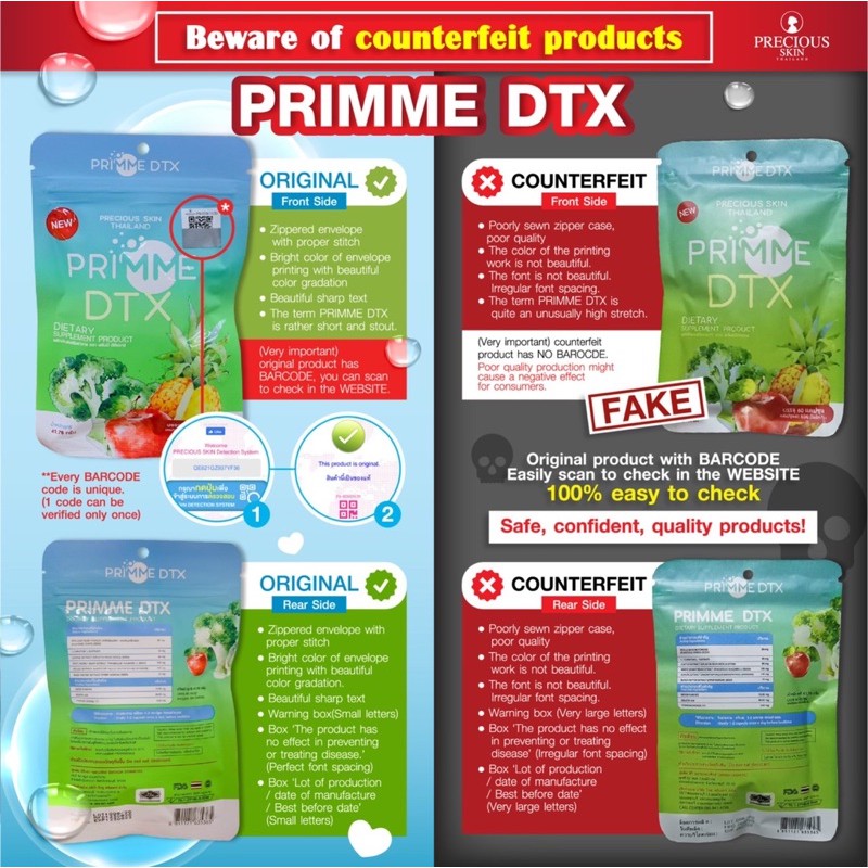 [ HÀNG MÃ VẠCH CHÍNH HÃNG ] Detox rau củ Primme Thái Lan 60 viên. | BigBuy360 - bigbuy360.vn