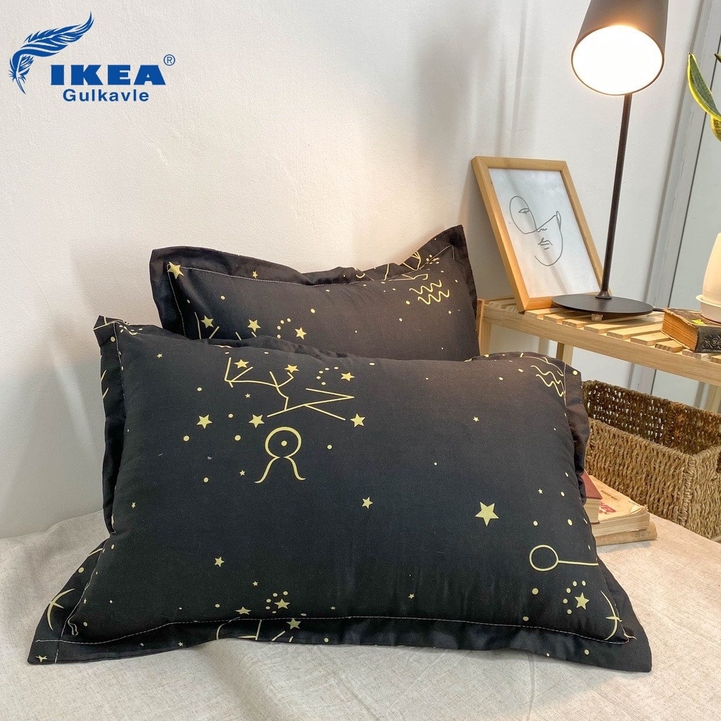 Vỏ gối đầu Cotton Poly họa tiết mới cập nhật các mẫu Hot kích thước 45x65cm