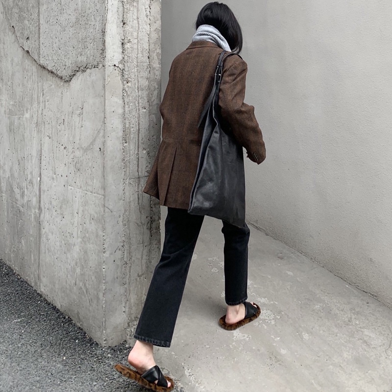 Quần Jean Đen Lửng Nữ Lưng cao Ống suông Ulzzang Phong cách Hàn Quốc Quần bò nữ Thời trang