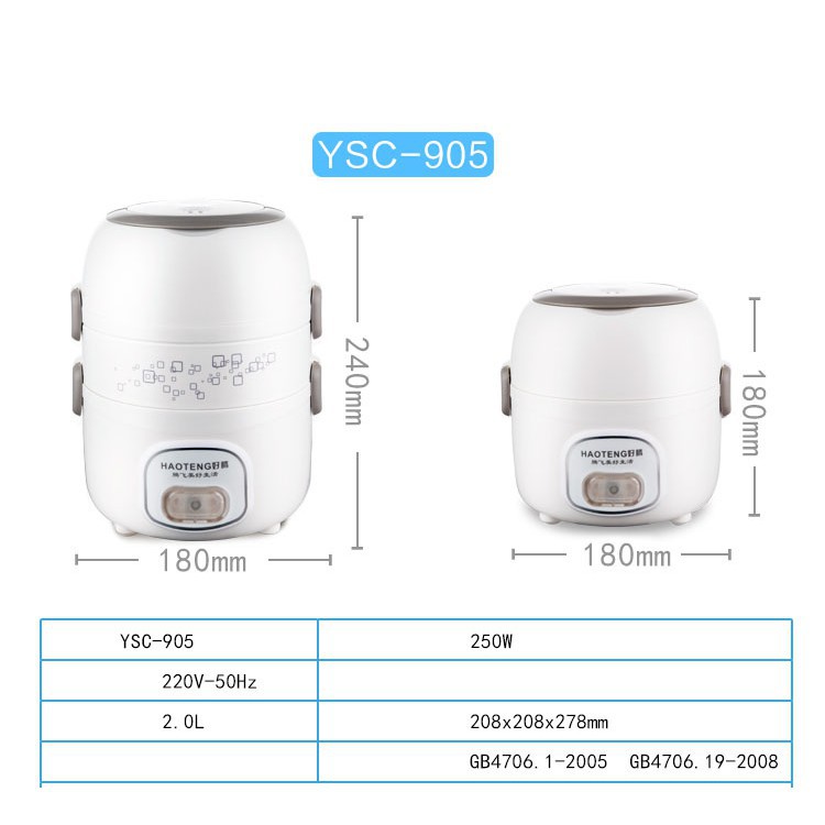 Nồi Giữ Nhiệt Đa Năng YSC-905 - Nồi hấp giữ nhiệt đa chức năng, Dùng Cho Gia Đình Tiện Lợi, An Toàn