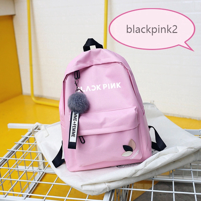 Ba lô phong cách Hàn Quốc họa tiết Bts Monsta X Exo Blackpink | BigBuy360 - bigbuy360.vn