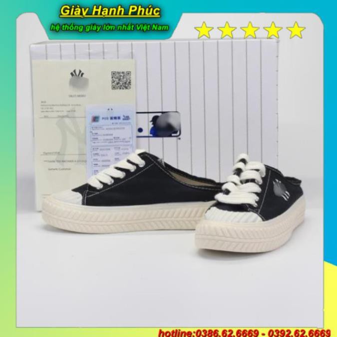 [Mã FAGREEN245 giảm 10% tối đa 30K đơn 99K] [ FREE SHIP- XẢ KHO] Sục đạp gót N Y đen LEL2 | BigBuy360 - bigbuy360.vn