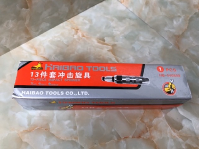 [CHÍNH HÃNG] Bộ tô vít đóng 13 chi tiết Haibao HB-540808