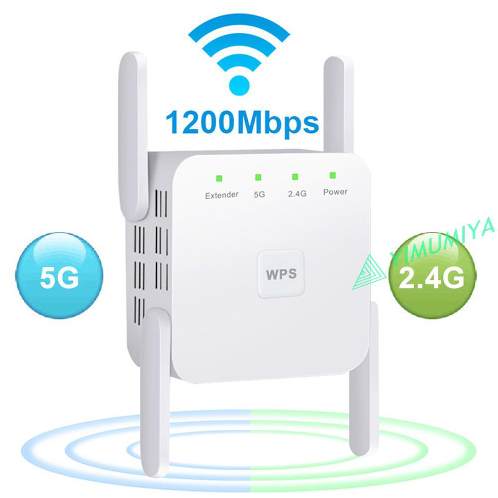 Bộ Khuếch Đại Sóng Wifi 4 Kênh Yi Eu 2.4ghz 5.8ghz 1200mbps | BigBuy360 - bigbuy360.vn