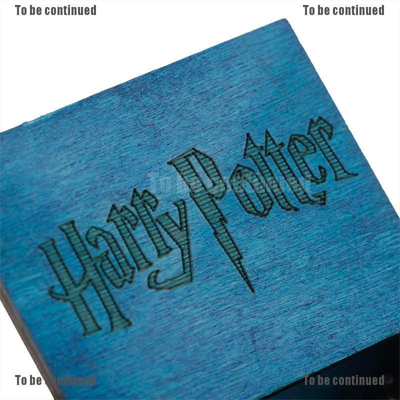 Hộp Nhạc Bằng Gỗ Hình Đồng Hồ Trong Phim Harry Potter