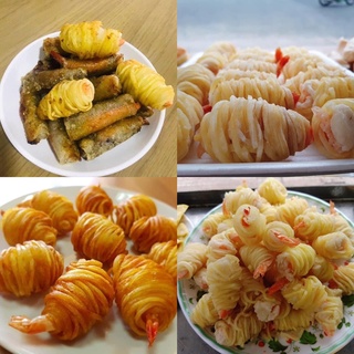 Tôm cuộn khoai tây vĩ 10 cái