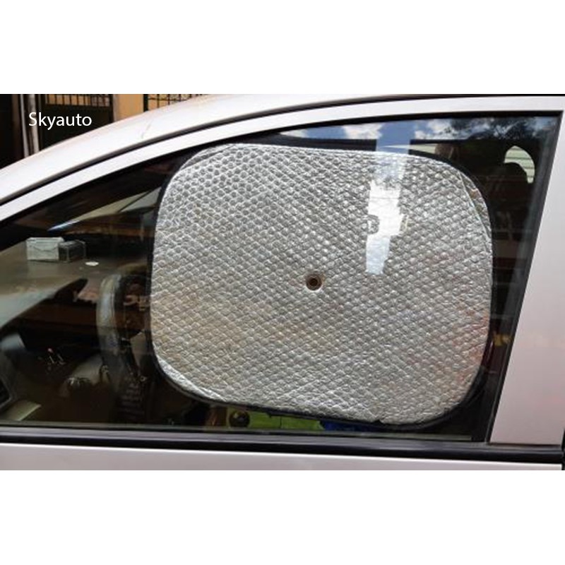 Bộ 2 tấm che nắng cửa kính xe hơi hít chắc chắn không rớt giảm nhiệt không thể thiếu trên ô tô của bạn siêu tiện ích