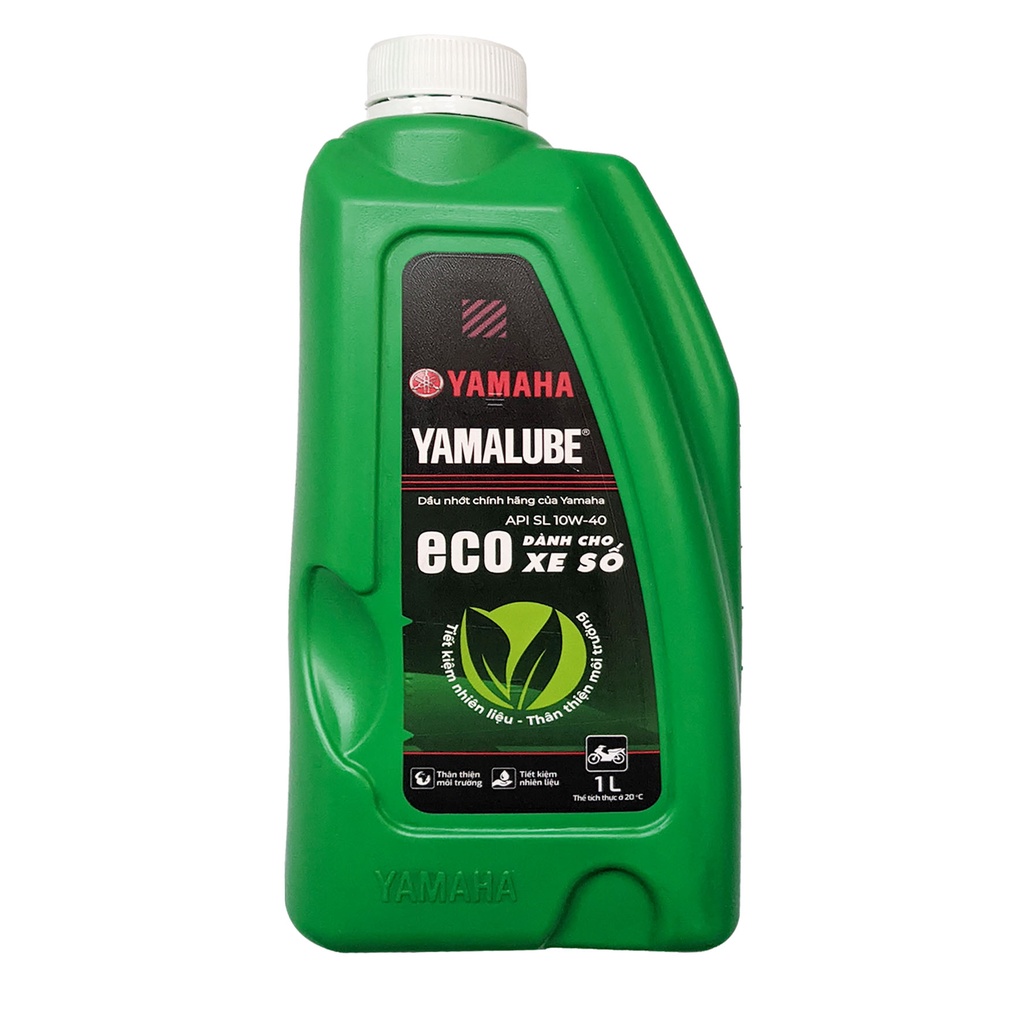 (GIÁ KM) Bình 1L Dầu nhớt xe máy, xe số YAMAHA Yamalube Eco 10W40 4T 1000ml - Shopnhottot