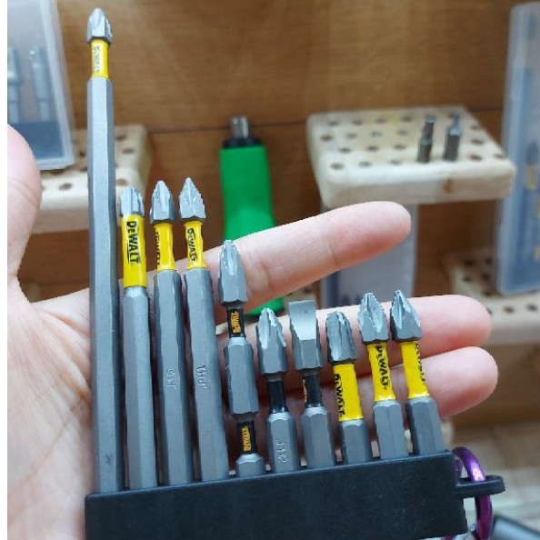 Bộ Mũi Bắn Vít Dewalt 10 cây Bake, 2 Cạnh - Hàng Chính Hãng - Từ Mạnh