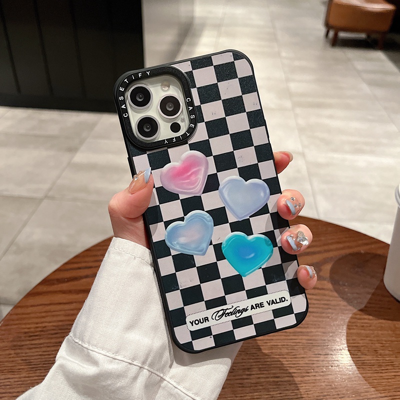Ốp Điện Thoại TPU Silicone Mềm In Hình Aespa KARINA Check Love Cho iPhone X XS XR 11 12 13 14 Plus Pro Max