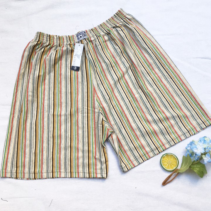 Quần đùi nam size đại 55kg - 90kg thun cotton đẹp - Quần short lửng nam mềm đẹp có túi sau - QN1