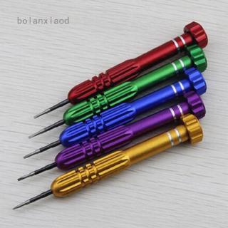 Bolanxiaod Bộ Tua Vít Sửa Đồng Hồ Điện Thoại Từ Tính 5 Trong 1