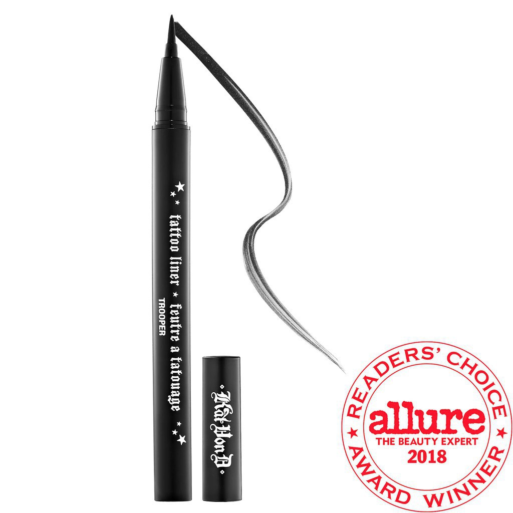 Kẻ Mắt Kat Von D Tattoo Liner Mini - Trooper black 0.2ml