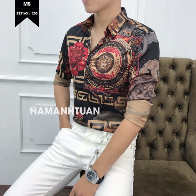Áo sơ mi nam dài tay hot